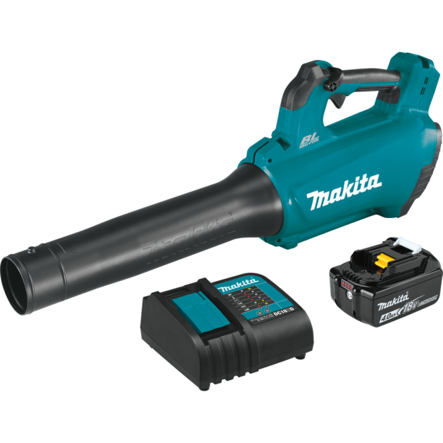 Kit de soplador inalámbrico sin escobillas azul Makita Kit de soplador inalámbrico sin escobillas azul Makita